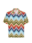 Missoni-Hemd mit Zickzackmuster