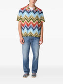 Missoni-Hemd mit Zickzackmuster