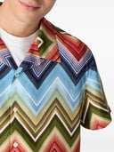 Missoni-Hemd mit Zickzackmuster