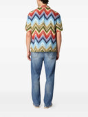 Missoni-Hemd mit Zickzackmuster