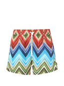 Missoni Badeshorts mit Zickzack-Print