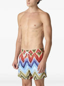 Missoni Badeshorts mit Zickzack-Print