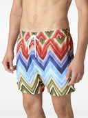 Missoni Badeshorts mit Zickzack-Print