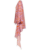 Das Attico Wickelkleid mit Zebramuster