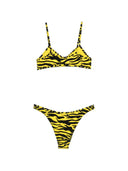 Der Attico Tiger-Print-Bikini