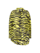The Attico Black And Yellow Shirt