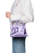 The Attico Lilac "La Passeggiata Mini" Top Handle