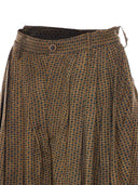 Uma Wang Priya Trousers With Geometric Pattern
