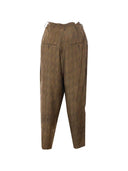 Uma Wang Priya Trousers With Geometric Pattern