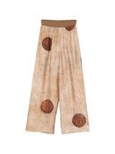 Uma Wang Lila Hose mit Polka Dot Print