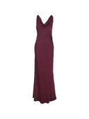 Norma Kamali Abendkleid mit drapiertem Ausschnitt