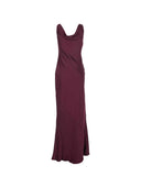 Norma Kamali Abendkleid mit drapiertem Ausschnitt