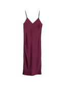 Norma Kamali Midikleid mit V-Ausschnitt