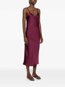 Norma Kamali Midikleid mit V-Ausschnitt