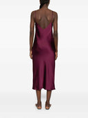 Norma Kamali Midikleid mit V-Ausschnitt