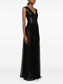 Norma Kamali Kleid mit V-Ausschnitt