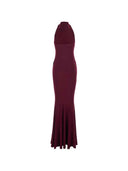 Norma Kamali Neckholder-Abendkleid