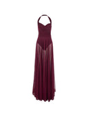 Norma Kamali Cayla drapiertes Kleid