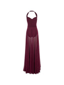 Norma Kamali Cayla drapiertes Kleid