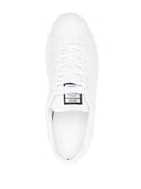 Versace Greca Sneakers In Faux Leather