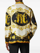 Versace Hemd mit Barock-Print