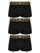 Versace-Set aus drei Boxershorts mit Greca-Bordüre