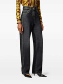 Versace Studded Denim Trousers