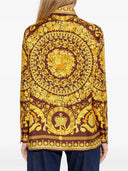 Versace Seidenbluse mit Blumenmuster