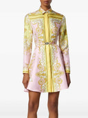 Versace Seiden-Midikleid