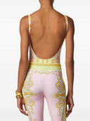 Versace Spring-Badeanzug mit Barock-Print