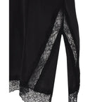 Marella Black Silk Costone Top