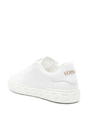 Versace Ledersneaker mit Greca-Print