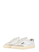 Autry Windscape Low Ledersneaker in Schwarz und Weiß