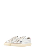 Autry Windscape Low Sneakers aus weißem Leder und Märchen