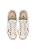 Autry Windscape Low Sneakers aus weißem Leder und Märchen
