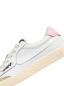 Autry Windscape Low Sneakers aus weißem Leder und Märchen