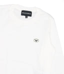 Emporio Armani Junior T Shirts And Polos White