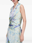 Geblümtes Midikleid von Maison Margiela