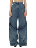 The Attico Cargo Jeans