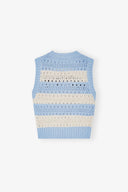 Ganni Sweaters Blue