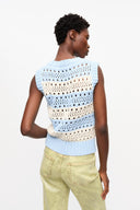 Ganni Sweaters Blue