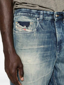 Diesel Denim mit Logo-Patch