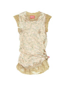 Diesel – Blumenbluse mit Rüschen
