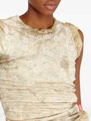 Diesel – Blumenbluse mit Rüschen