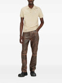 Diesel K Danny Polo Shirt With Distressed Effect