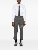 Camicia in cotone con dettaglio fascia da braccio Thom Browne