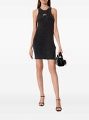 Diesel M Anchorage Short Dress With Logo Plaque