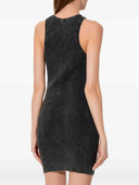 Diesel M Anchorage Short Dress With Logo Plaque