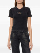 Diesel M Anchor Ss T Shirt With Logo