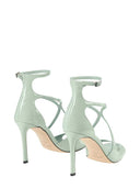 Jimmy Choo Azia 95 mm quadratische Zehensandalen